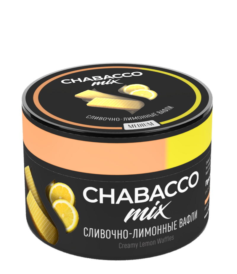 Chabacco Mix Creamy Lemon Waffles