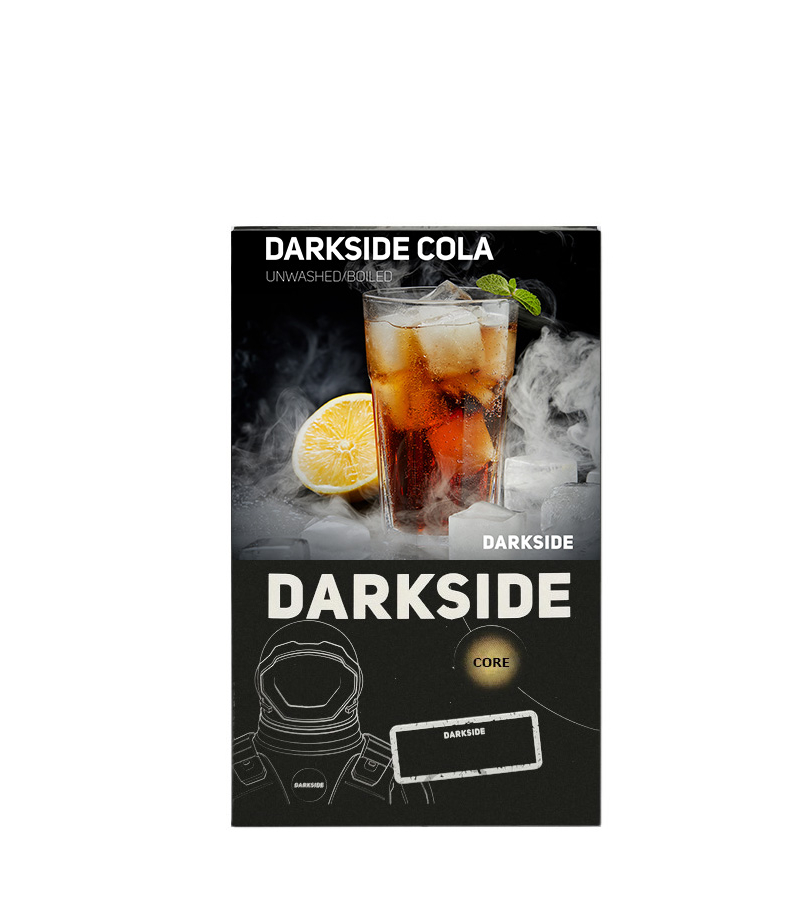 Darkside Core Cola טבק נרגילה בטעם קולה ולימון טבק לנרגילה Darkside Core Cola – טעם קולה עם רעננות לימון ונענע