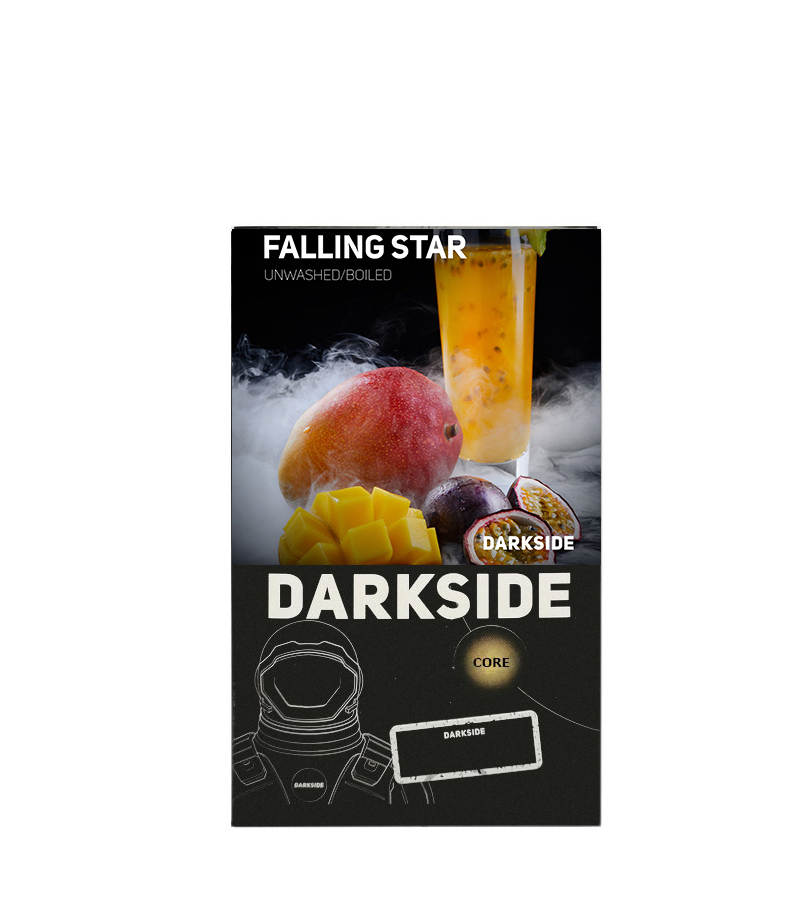 טבק לנרגילה Darkside Core Falling Star – טעם מנגו ופסיפלורה טרופיים