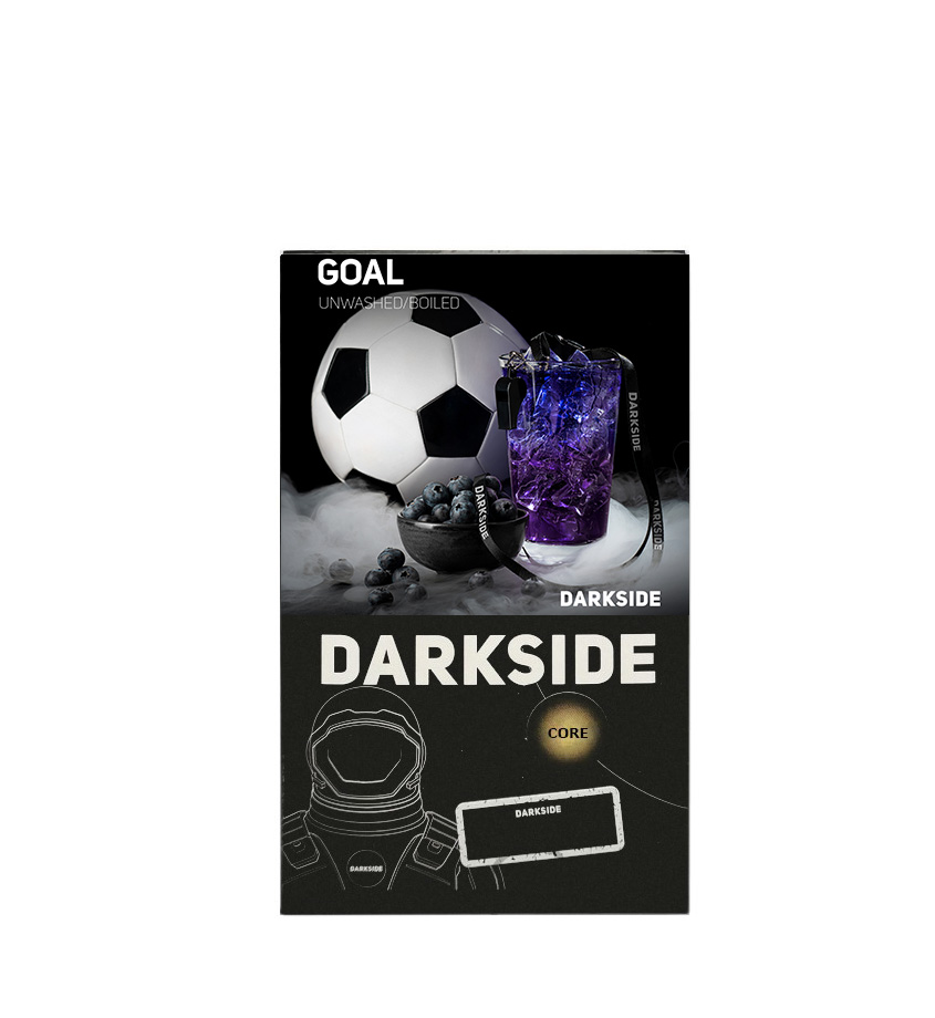 טבק לנרגילה Darkside Core Goal – טעם אוכמניות מתוקות עם רעננות