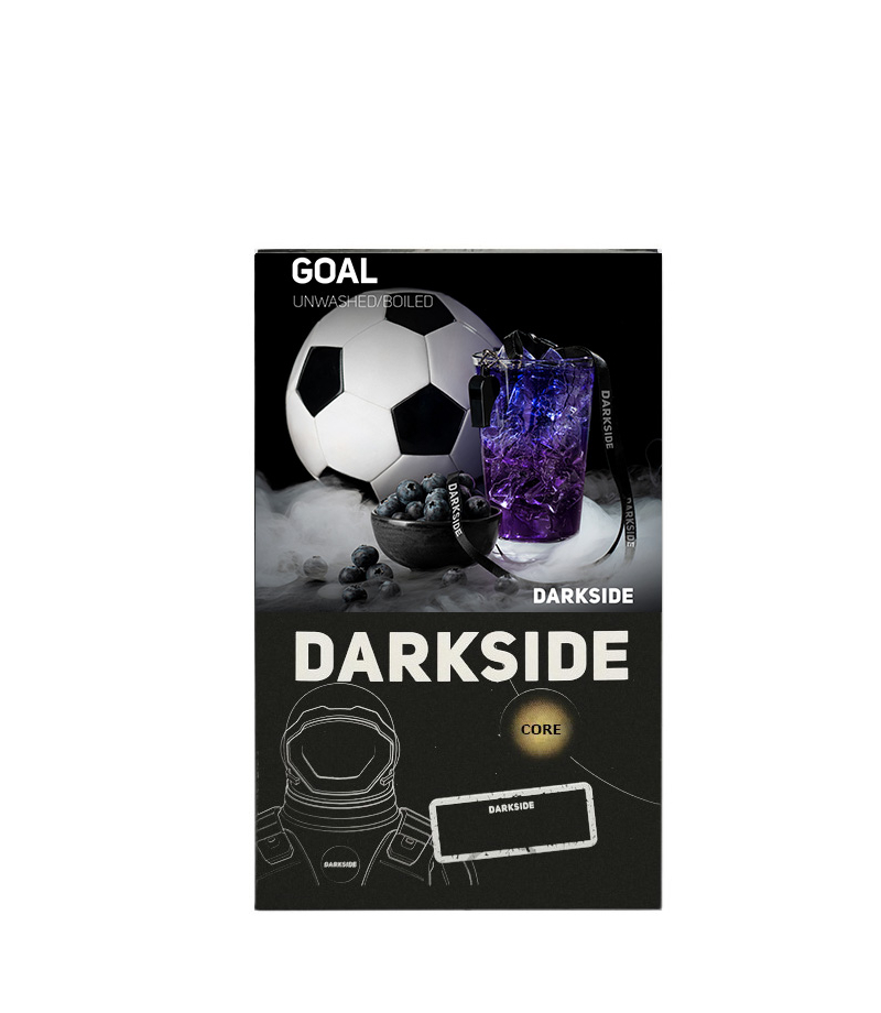טבק לנרגילה Darkside Core Goal – טעם אוכמניות מתוקות עם רעננות