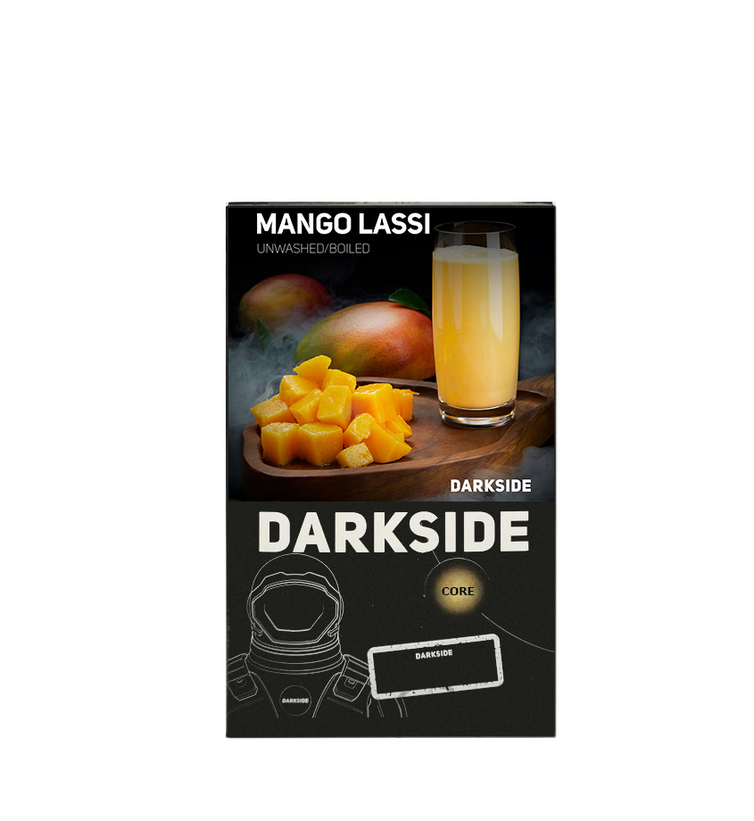 טבק לנרגילה Darkside Core Mango Lassi – טעם מנגו שמנתי ומתוק