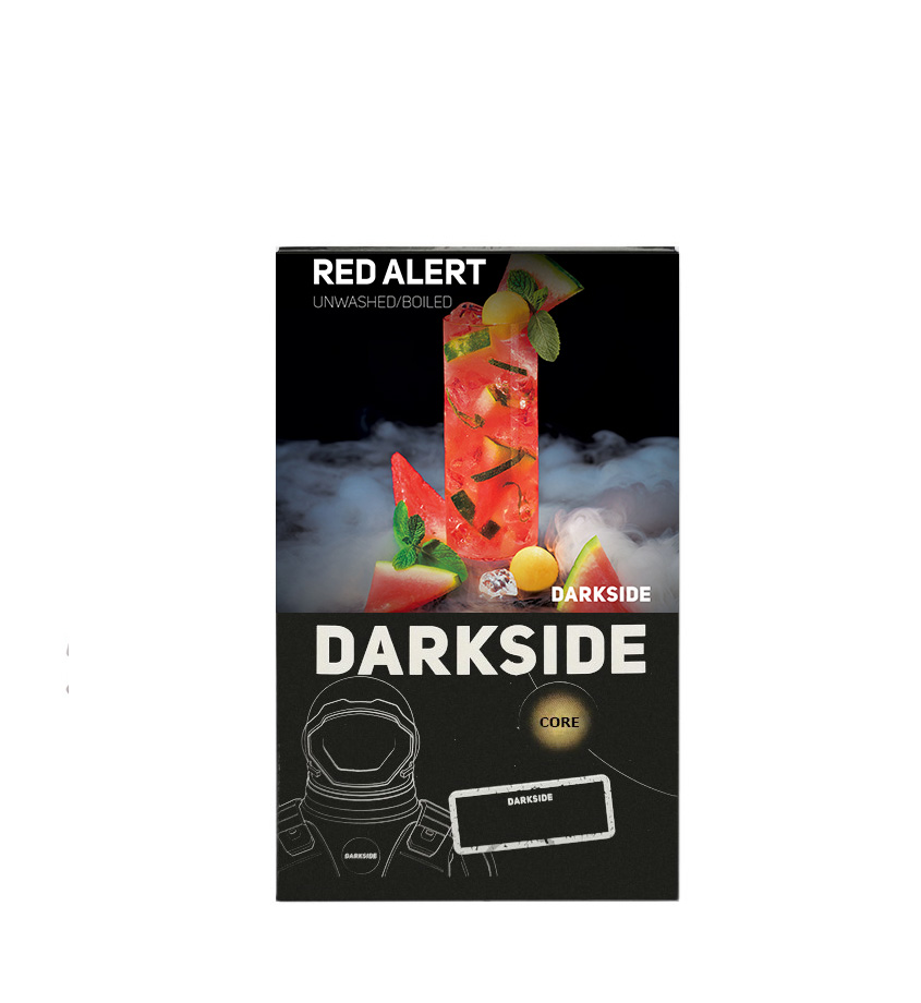 טבק לנרגילה Darkside Core Red Alert בטעם אבטיח והדרים טבק נרגילה Darkside Core Red Alert – טעם אבטיח עם הדרים ונענע