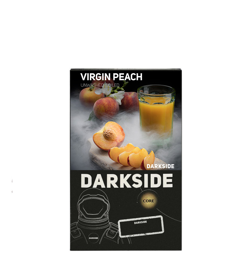 טבק לנרגילה Darkside Core Virgin Peach – טעם אפרסק מתקתק ורענן