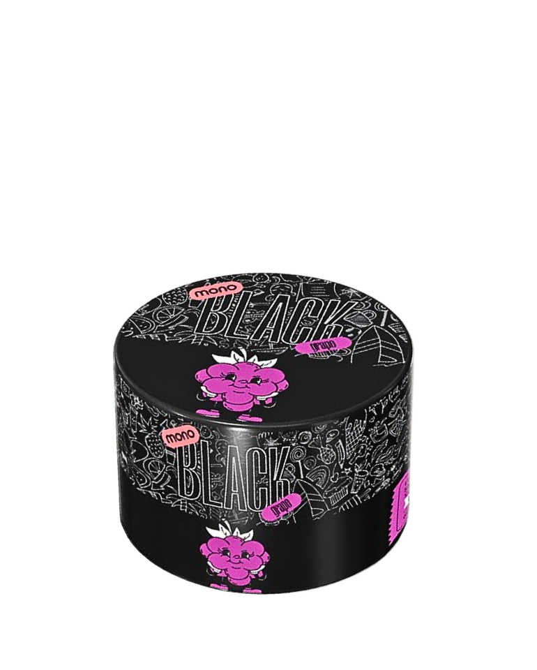 MONO Black Grape 125g טבק נרגילה ענבים טבק לנרגילה MONO Black Grape 125g – טעם ענבים מתוק ועשיר