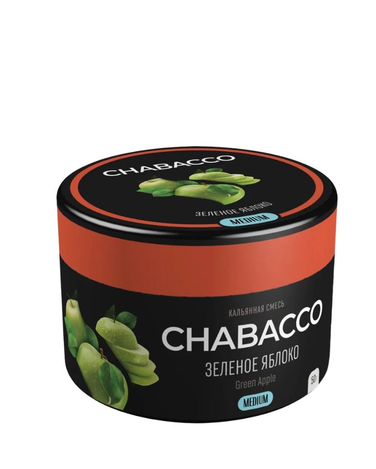 Chabacco Green Apple 50g image-product