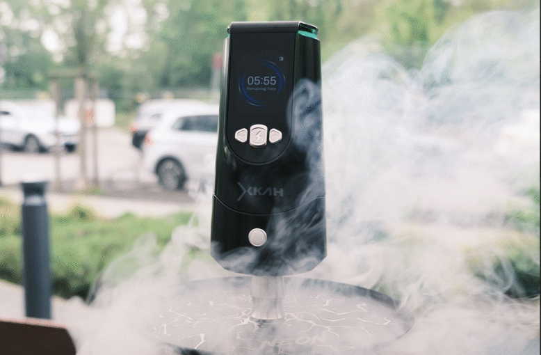 מכשיר חימום חשמלי לנרגילה עם תצוגה דיגיטלית