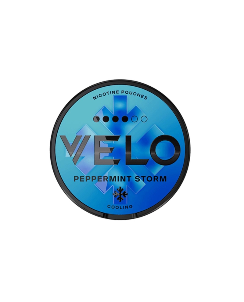 Snus VELO 10.9mg_p Peppermint Storm סנוס VELO Peppermint Storm 10.9 מ"ג