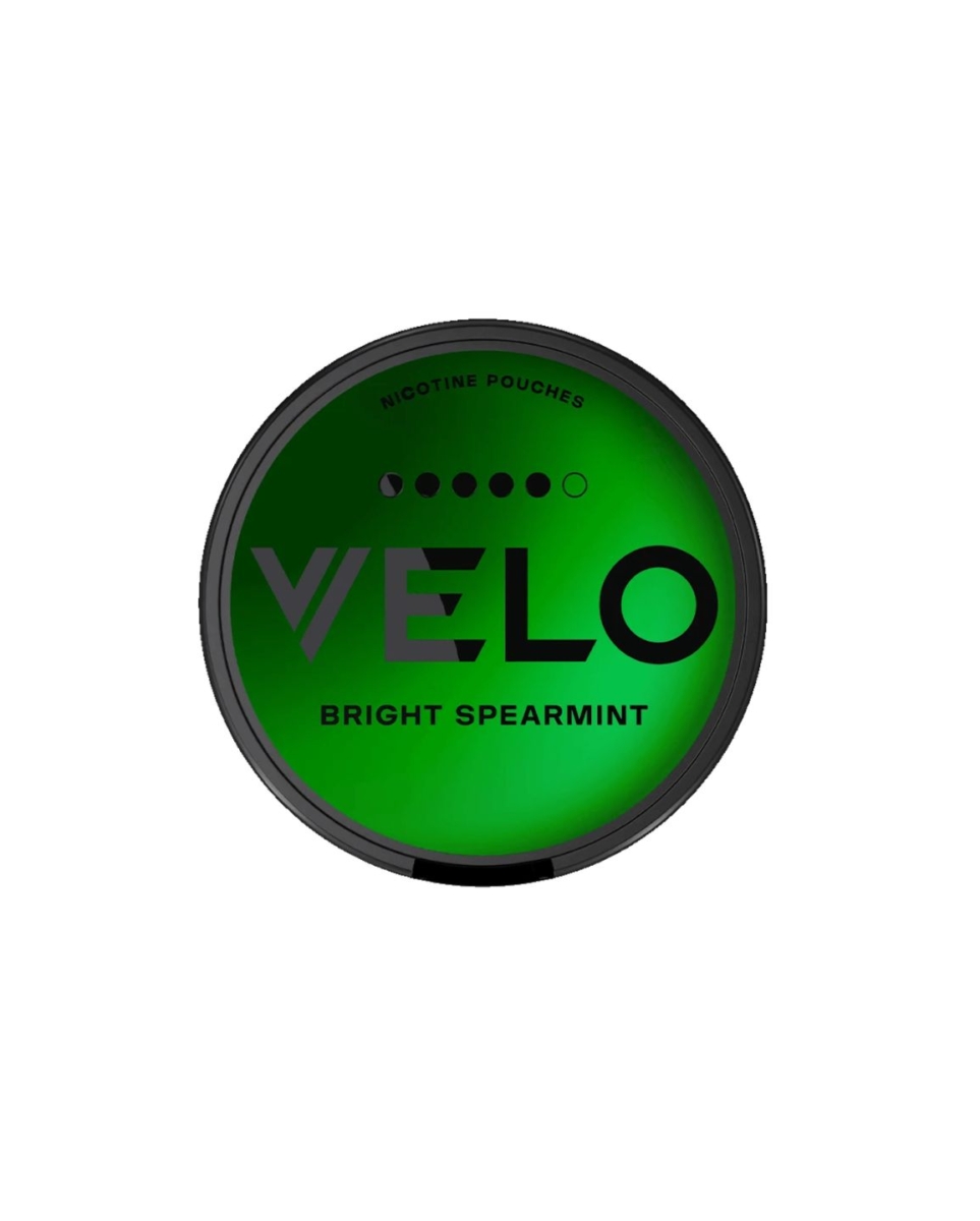 Snus VELO 14mg_p Bright Spearmint סנוס VELO Bright Spearmint 14 מ"ג