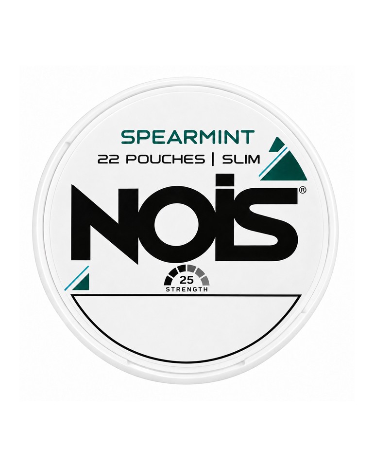 NOIS ספירמינט 12.5 מ”ג שקיות ניקוטין NOIS בטעם ספירמינט, 12.5 מ"ג לשקית